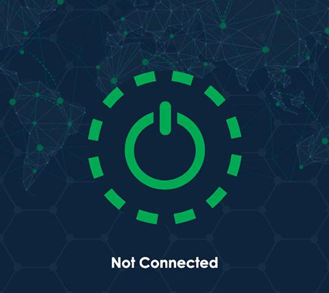 RStar China VPN connect step 1, tap on button to connect to VPN